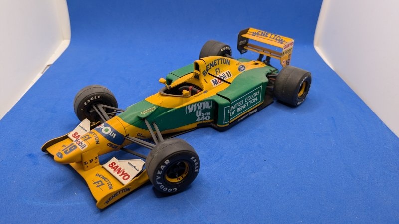 Minichamps 1/18 - Benetton Ford B192 Schumacher - GP Allemagne 1992 - Neuf