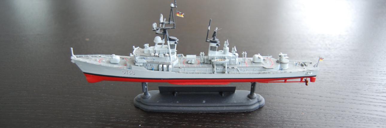 Bundesmarine Zerstörer Mölders D186