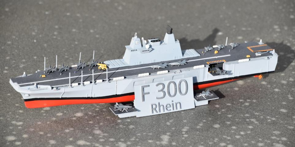 Flugdeckfrigatte F300 Rhein