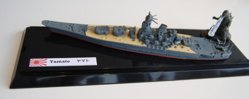 IJN Yamato (with Godzilla)
