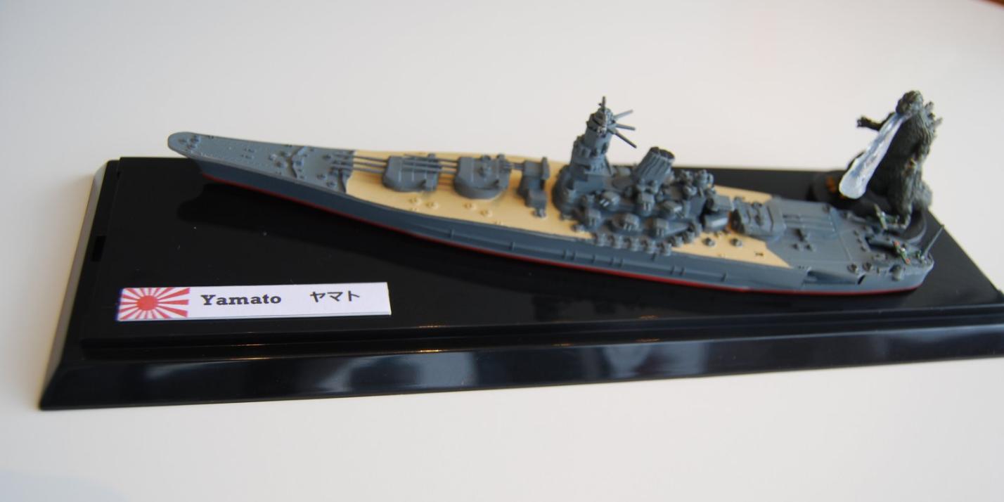 IJN Yamato (with Godzilla)