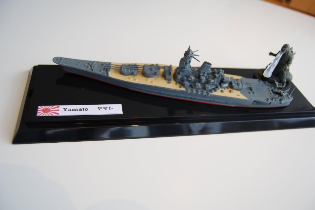 IJN Yamato (with Godzilla)