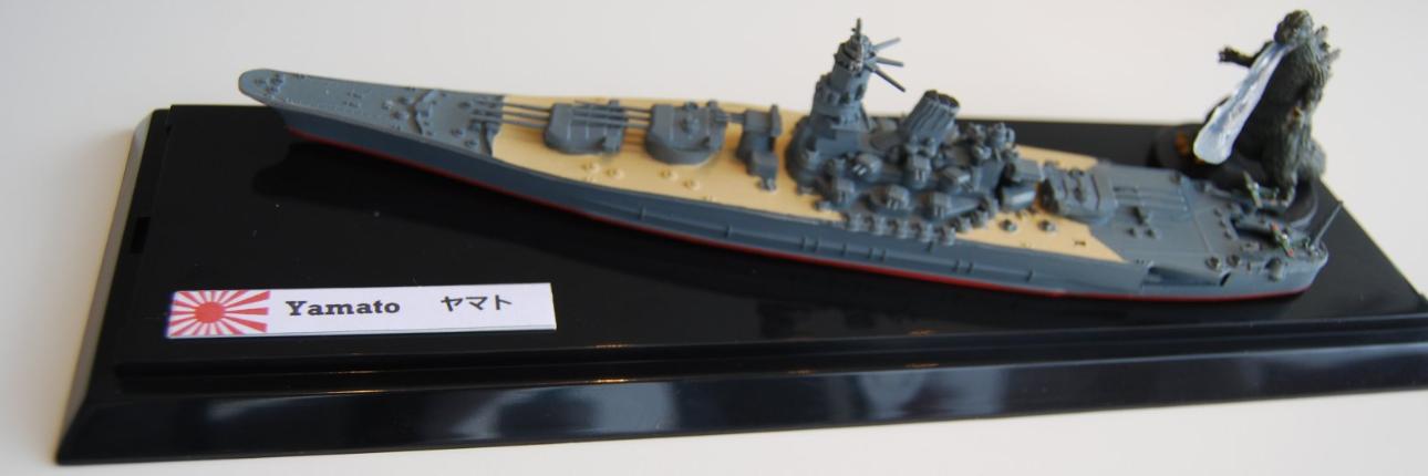 IJN Yamato (with Godzilla)