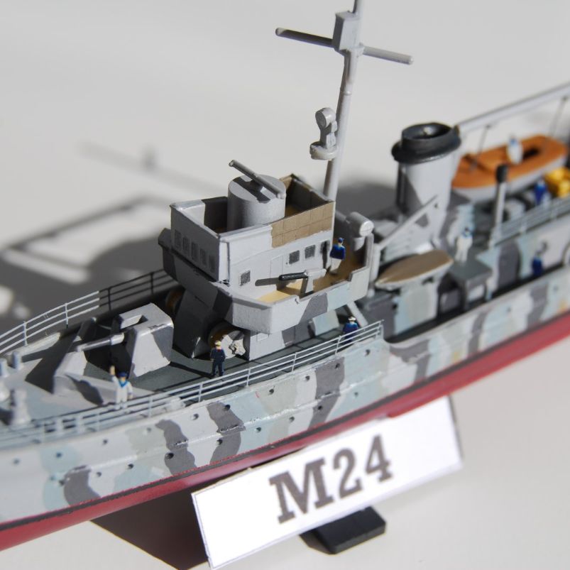 ビンテージモデル1/400 German WWII M24Minesweeper ビンテージモデル1/400 German WWII M24Minesweeper
