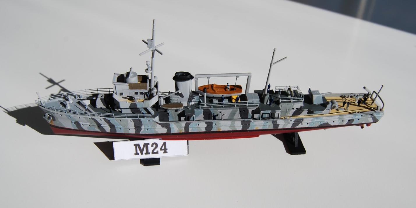 Kriegsmarine Minensuchboot M24