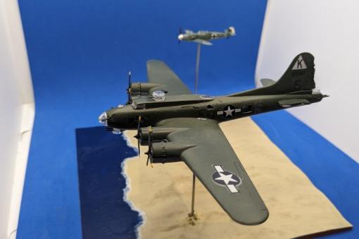 No Bullets Fly, B17 & Me109