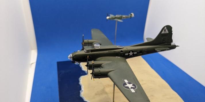 No Bullets Fly, B17 & Me109