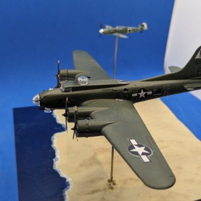 No Bullets Fly, B17 & Me109