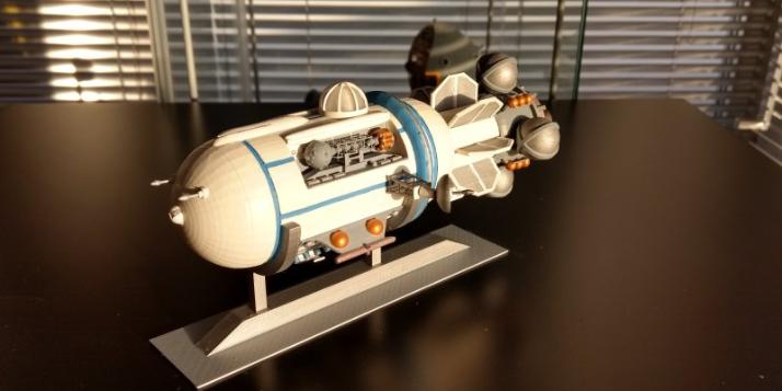Reban Interstellar Ion Ship Uur-Lja