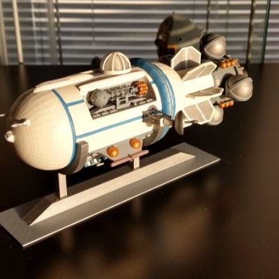 Reban Interstellar Ion Ship Uur-Lja