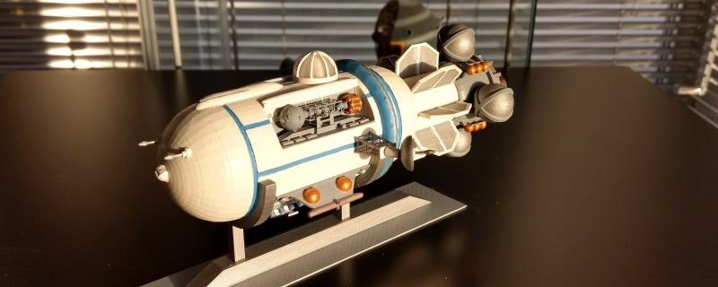 Reban Interstellar Ion Ship Uur-Lja