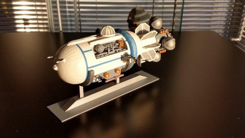 Reban Interstellar Ion Ship Uur-Lja