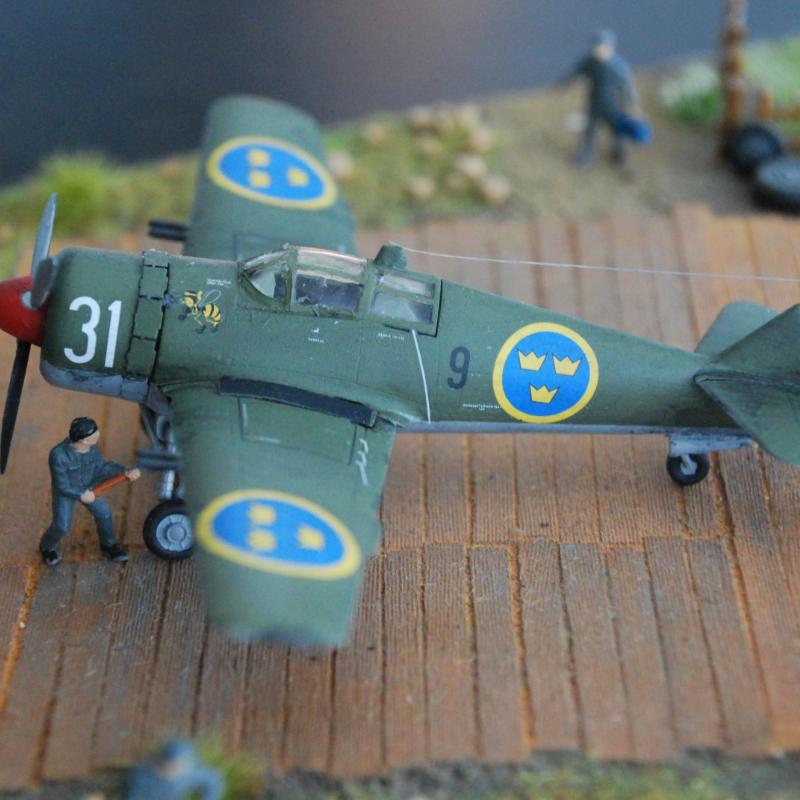 Swedish Airforce FFVS J22B