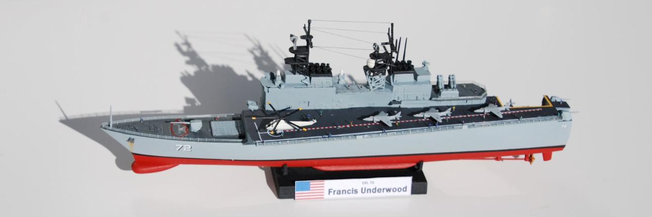 USS CVL-72 Francis Underwood