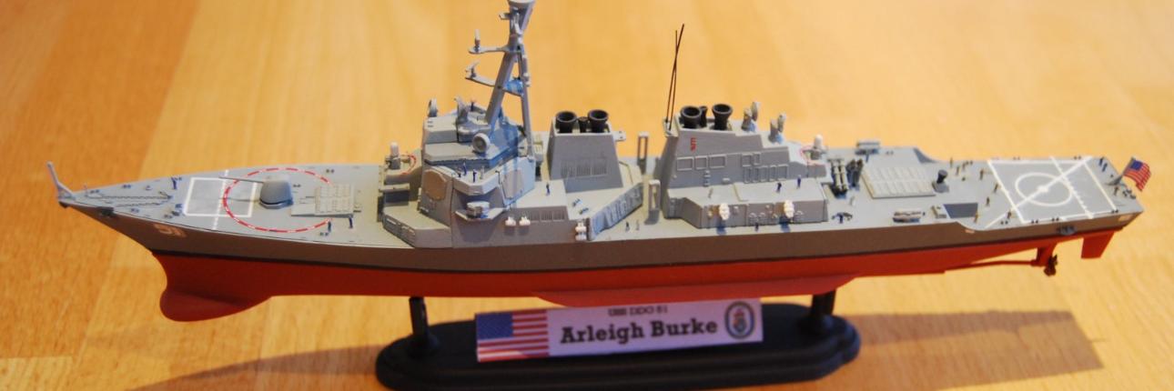 USS DDG-51 Arleigh Burke