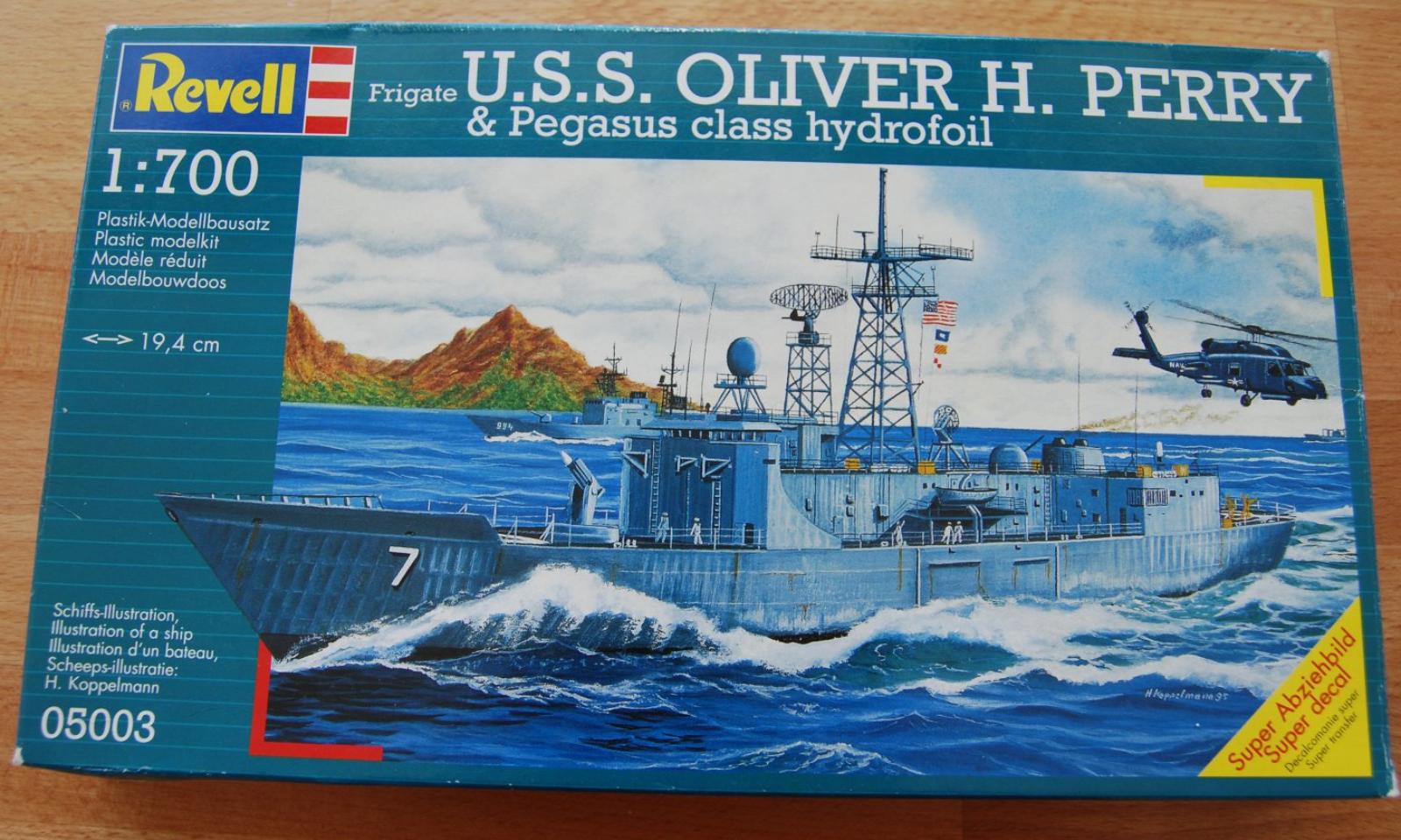 Revell USS FFG-7 O.H. Perry