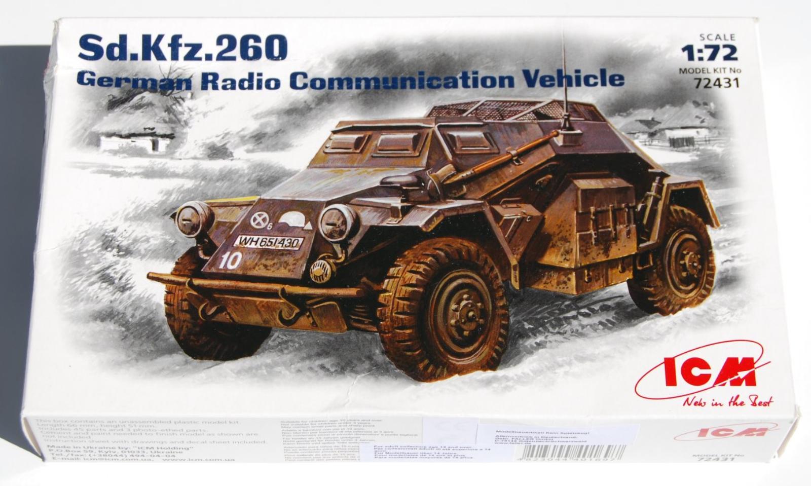 ICM Sd. Kfz 260
