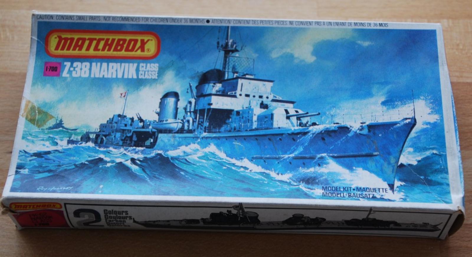 Matchbox Zerstörer Z38