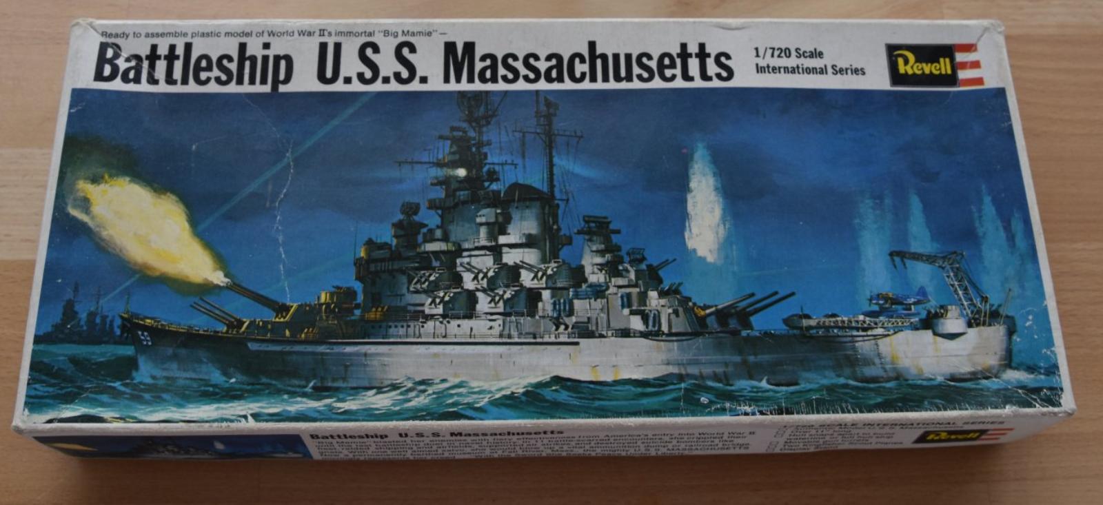 Revell USS Massachusetts