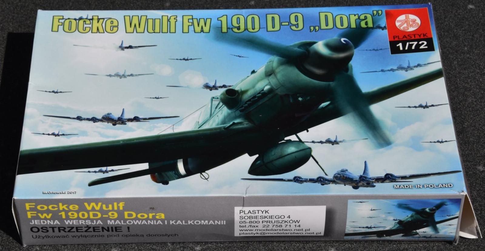 Plastyk Focke-Wulf FW-190D