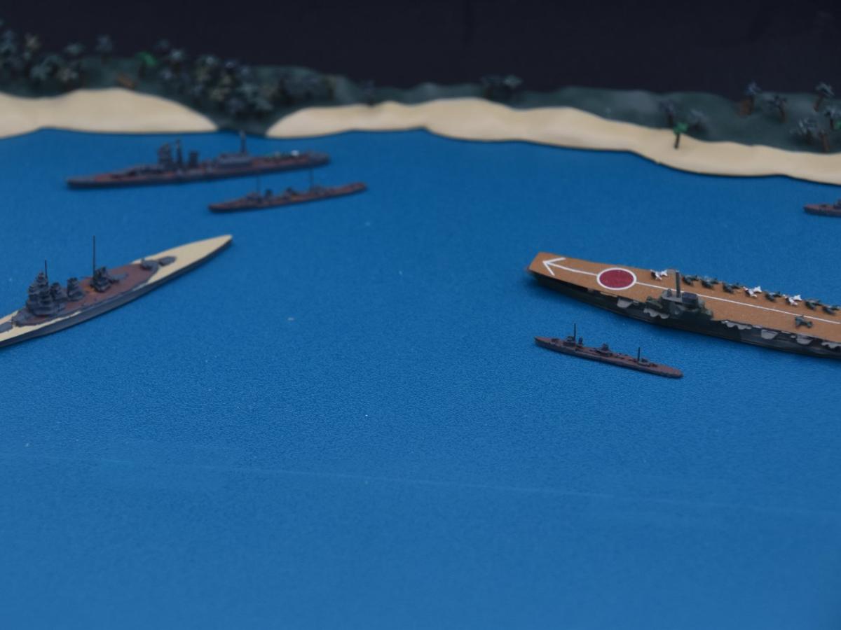 Ship miniatures 1/3000